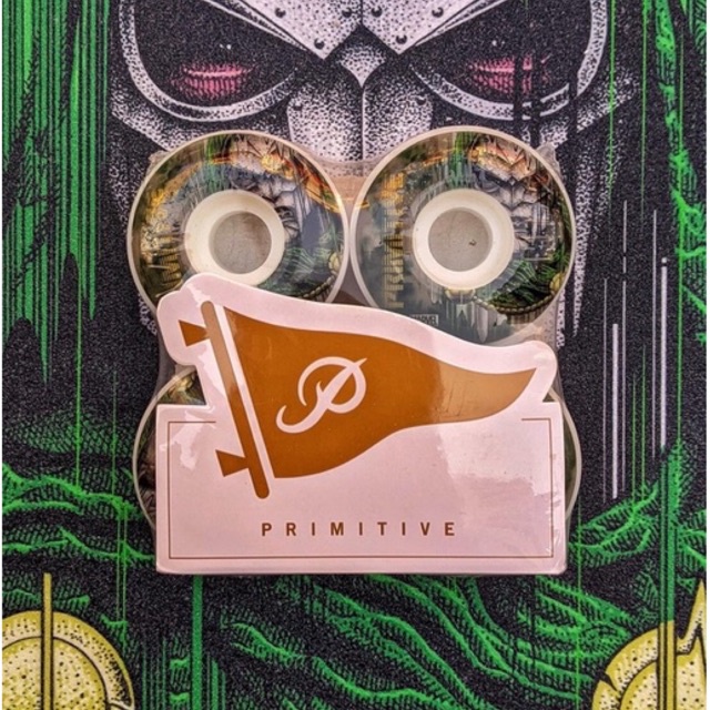 Bộ Bánh Ván Trượt Skateboard nhập khẩu Mỹ - PRIMITIVE DOCTOR DOOM WHEELS 53MM