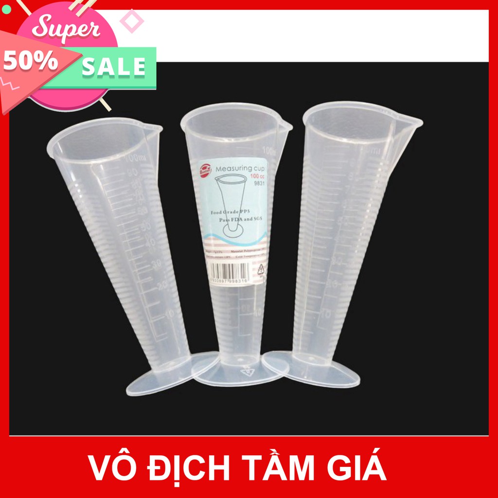 Ly đong 100ml bằng nhựa