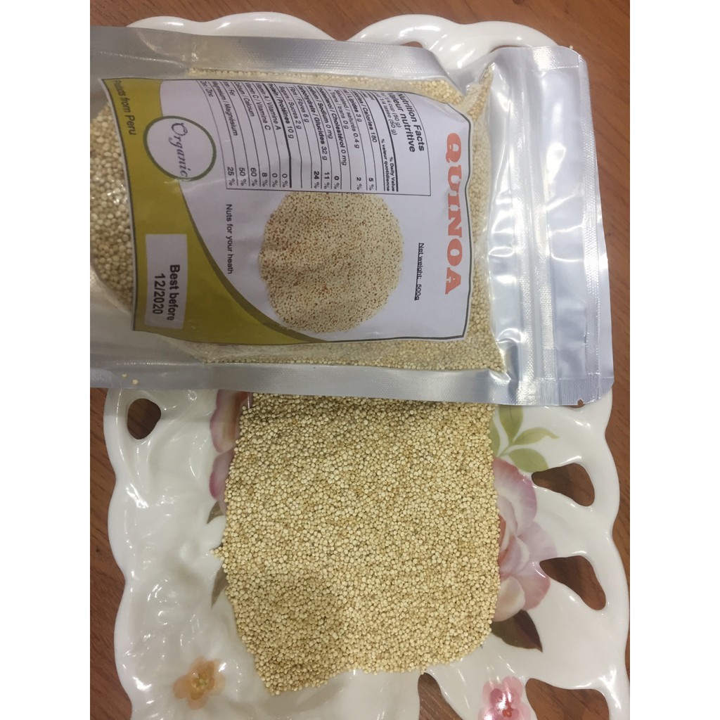 500g Hạt diêm mạch hữu cơ Quinoa