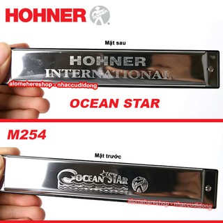 Kèn Harmonica Tremolo Hohner Ocean Star Key C M254