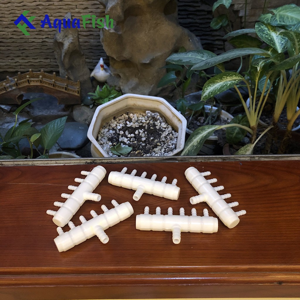 Đầu chia sủi bằng nhựa 6 nhánh