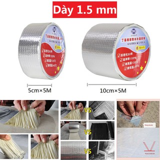 【Có hàng sẵn】Rộng 5CM/10CMx5Mét Băng Keo Siêu Dính Đa Năng, Keo dán chống thấm,chống nhiệt cho tường