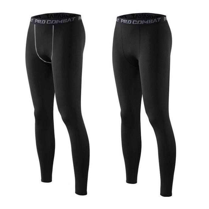 Quần LEGGING - Quần Giữ Nhiệt Nam Pro Combat Tập Thể Thao, Tập GYM Co Dãn 4 Chiều 💝