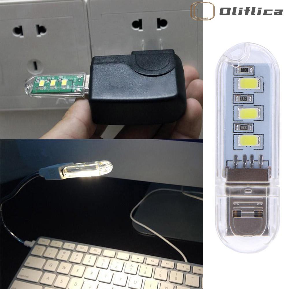 Mới Set 2 Đèn Led Usb Mini Hình Chữ U Gắn Máy Tính Tiện Dụng | BigBuy360 - bigbuy360.vn