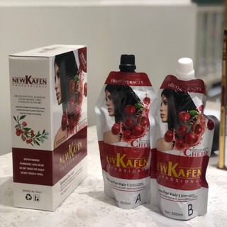 Nhuộm đen thảo dược cherry kafen 500ml x 2