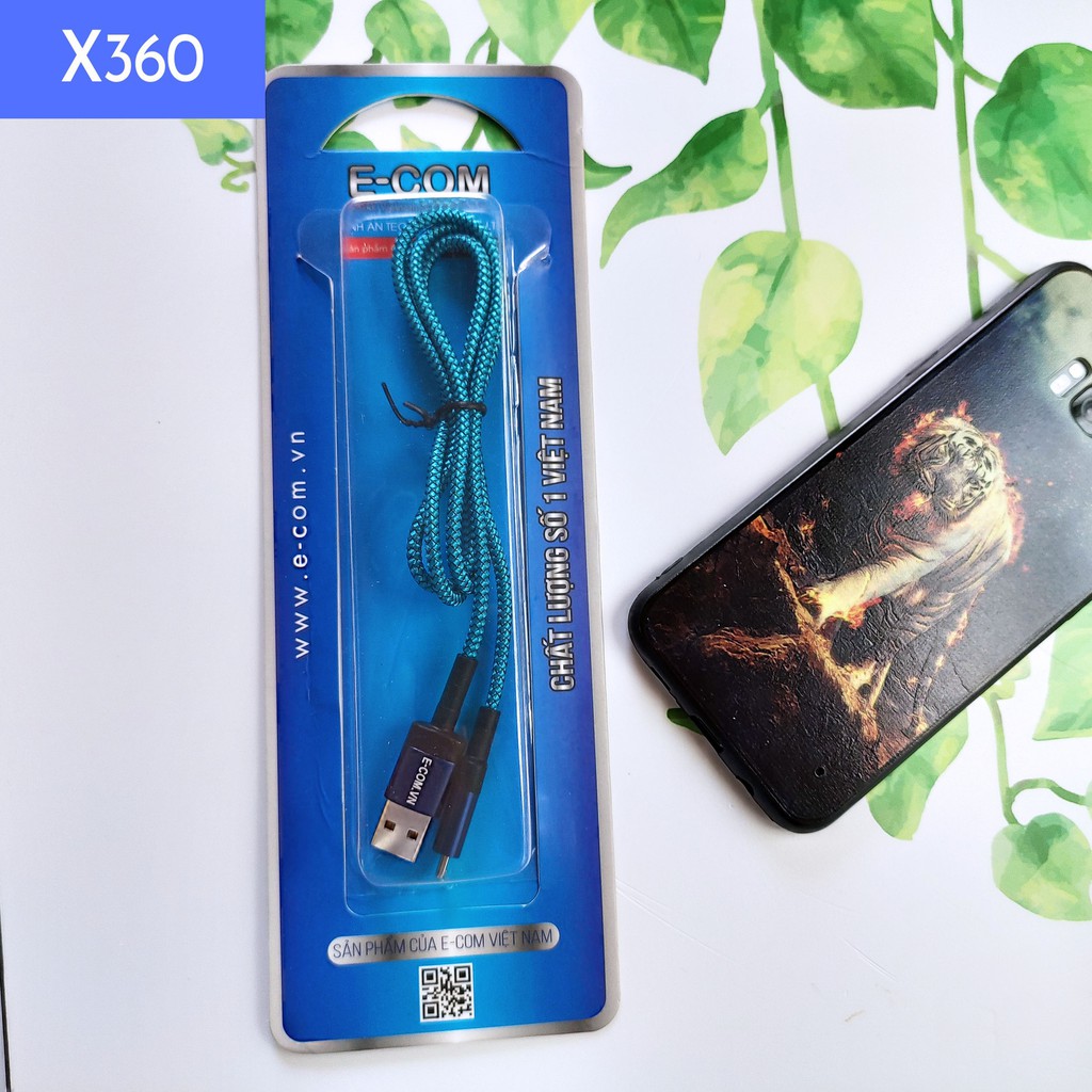 Dây cáp sạc nhanh tự ngắt 1m micro USB cho Samsung Nokia Xiaomi Oppo