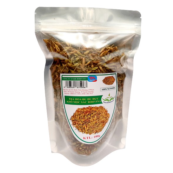(100g) Trà Hoa Đu Đủ Đực Khô Mộc Sắc Bibivina