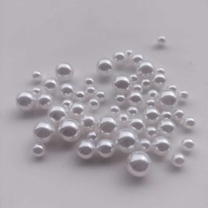 Hạt ngọctrai không lỗ màu trắng, màu kem, nguyên liệu làm trâm cài tóc cổ trang, nguyên liệu diy, SỉphụkiệnKhánhHuyền