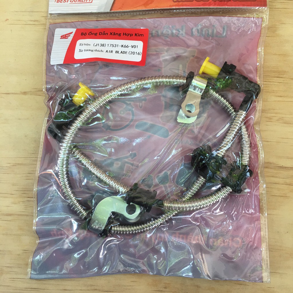 🔥🔥GIÁ CỰC SỐC🔥 Dây dẫn xăng xe, ống dẫn xăng xe có bọc thép xe máy Honda Air Blade  phun xăng điện tử