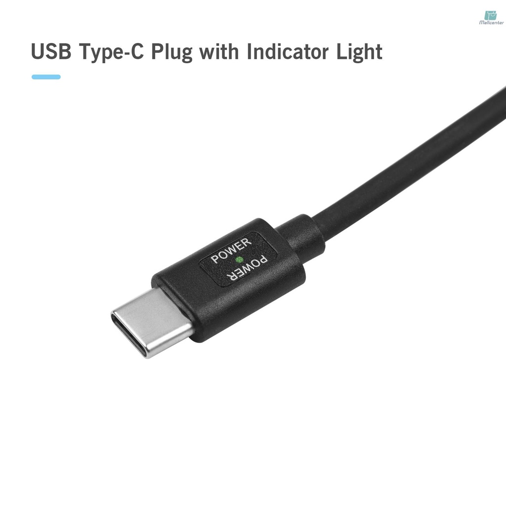 Dây Cáp Điện Đầu Đực 15V PD3.0 USB Type-C Sang Đầu Đực 15V Cho Pin V-mount