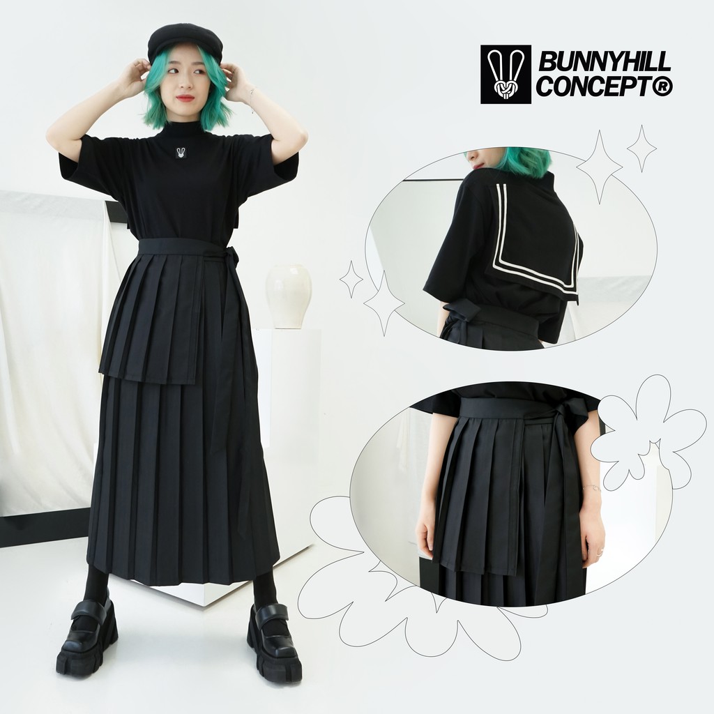 Set Váy Xếp Ly Suông Dài BunnyHill | BigBuy360 - bigbuy360.vn