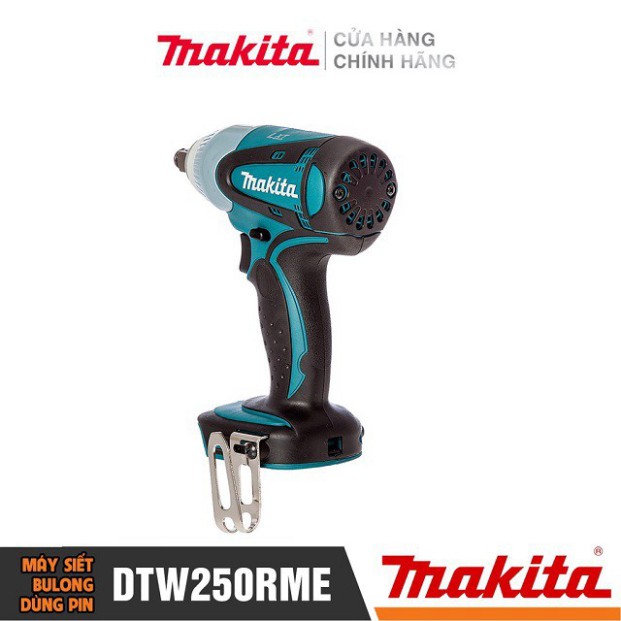 [Chính Hãng] Máy Siết Bu Lông Dùng Pin Makita DTW250RME (14.4V-4.0AH)