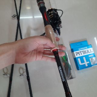 Bộ cần lure máy đứng Shimano shadow
