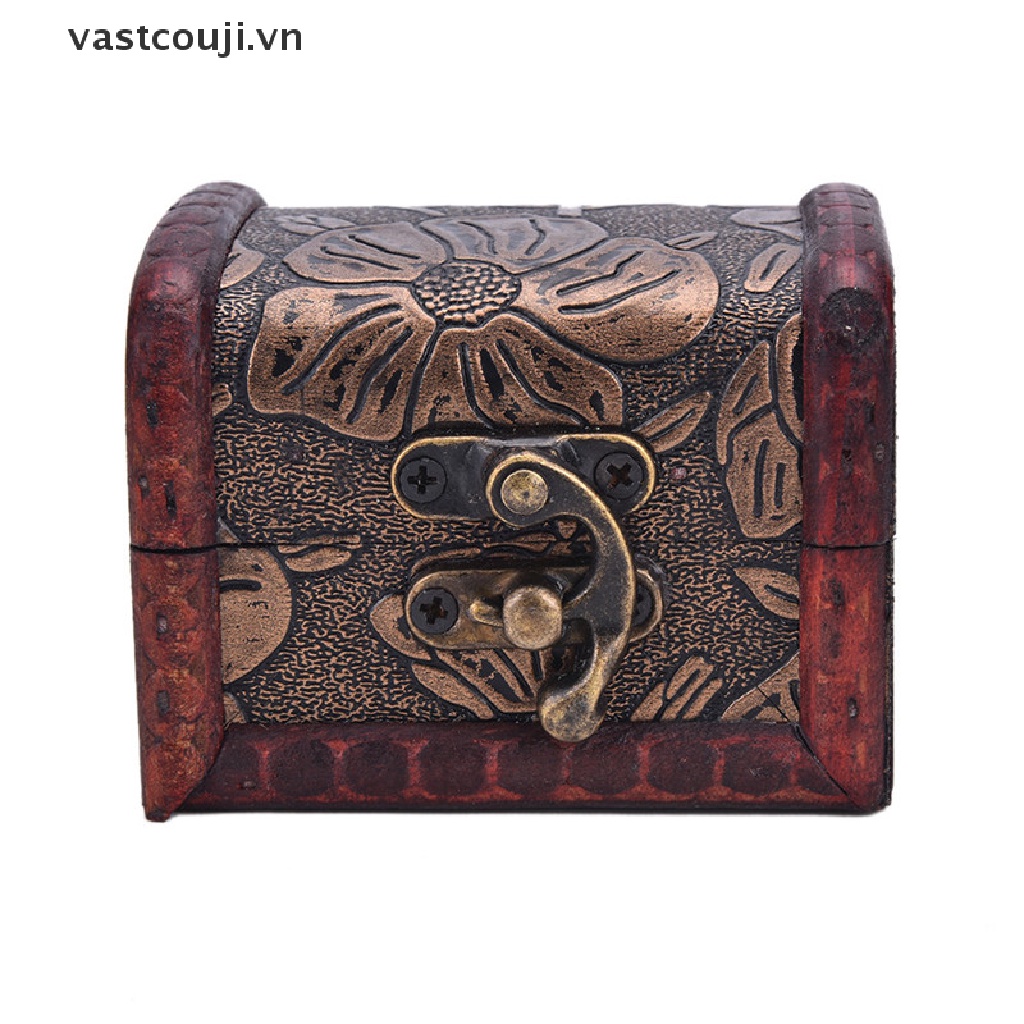 Hộp Đựng Trang Sức Bằng Gỗ Phong Cách Vintage VASTJI