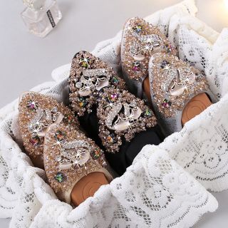 Giày bệt Hồ Ly hàng Quảng Châu cao cấp
