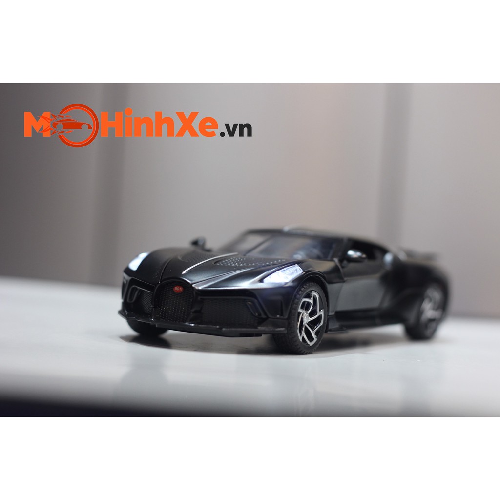 MÔ HÌNH XE BUGATTI LA VOITURE NOIRE 1:32 XHD