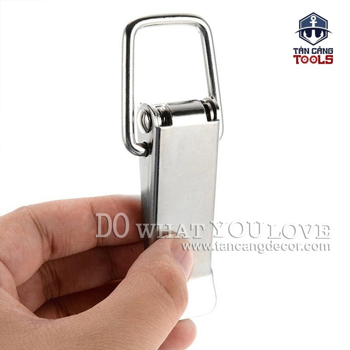 Khóa Gài Inox 201 Loại Trơn Size L 89mm