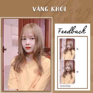 Thuốc nhuộm tóc VÀNG KHÓI