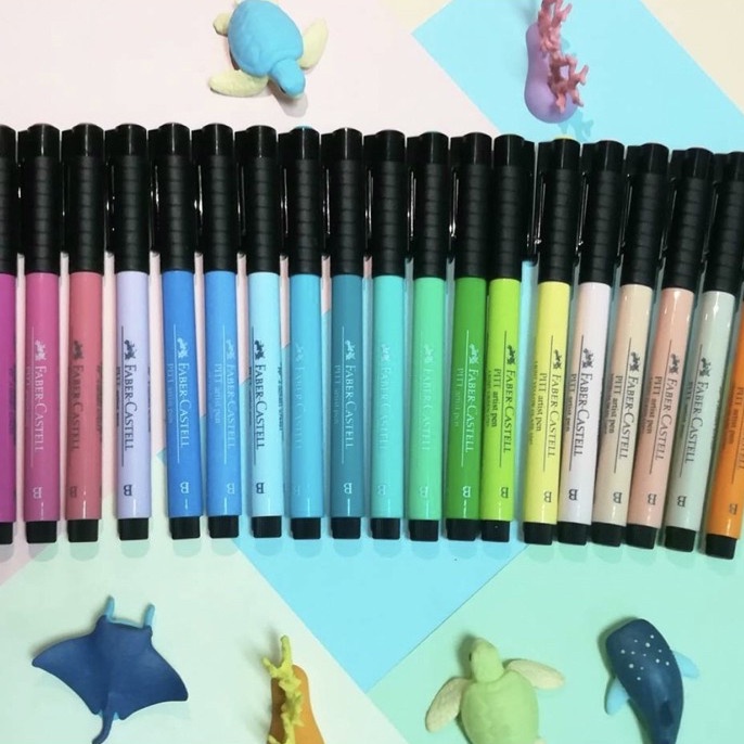Bút Cọ Hạng Họa Sĩ India Ink Pitt Artist Brush Faber-Castell
