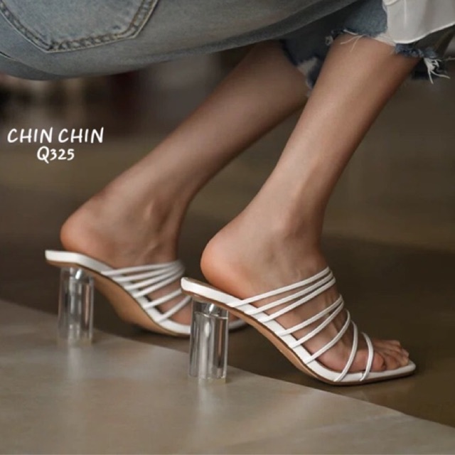 DÉP CHIN CHIN RỌ DÂY GÓT TRONG 6P (Form nhỏ, lấy lên 1 size)
