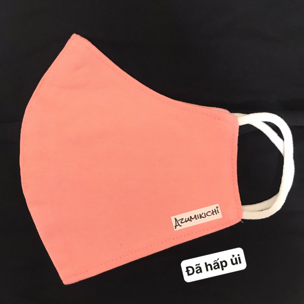 [Mua 4 tặng 1] Khẩu trang thời trang chính hãng Azumikichi, chuẩn Đức, màu HỒNG - KT3 | BigBuy360 - bigbuy360.vn