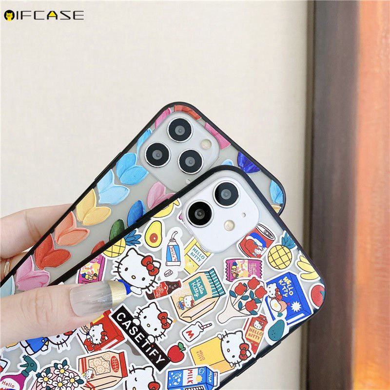 Ốp Điện Thoại Họa Tiết Hello Kitty Cho Oppo Reno 5 4 3 Pro 5f Lite 2z 2f F19 F17 F15 F11 Pro F9 F7 F5 F3 F1S