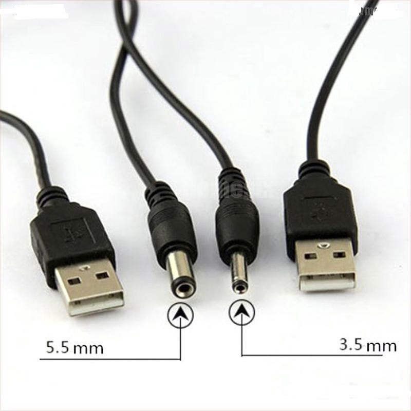 Dây Cáp Chuyển Đổi Usb Sang Cổng 3.5 / 4.0 / 5.5 mm 5v Dc Tiện Dụng - Dây sạc chuyển đổi 3.5mm 4.0mm 5.5mm USB | BigBuy360 - bigbuy360.vn