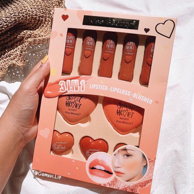 SET MAKEUP 10 MÓN KISSBEAUTY | BigBuy360 - bigbuy360.vn