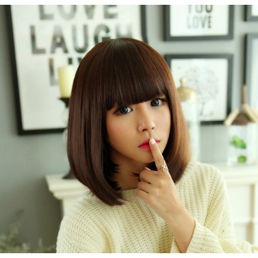 Bộ Tóc Giả Tơ Nhật Có Da Đầu TG228