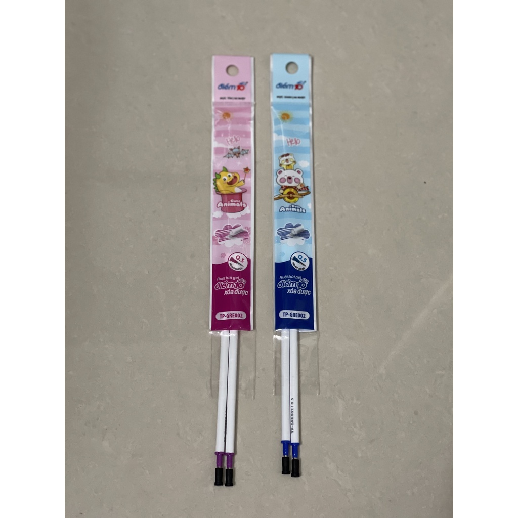 Bút gel xóa được mực tím có ruột thay thế