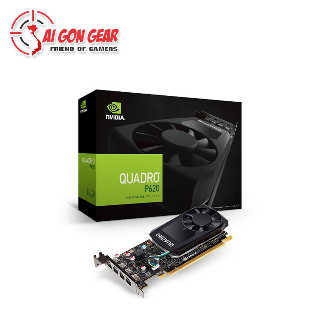 Card màn hình Vga Card Nvidia Quadro P620 2GB GDDR5 (Gigabyte)