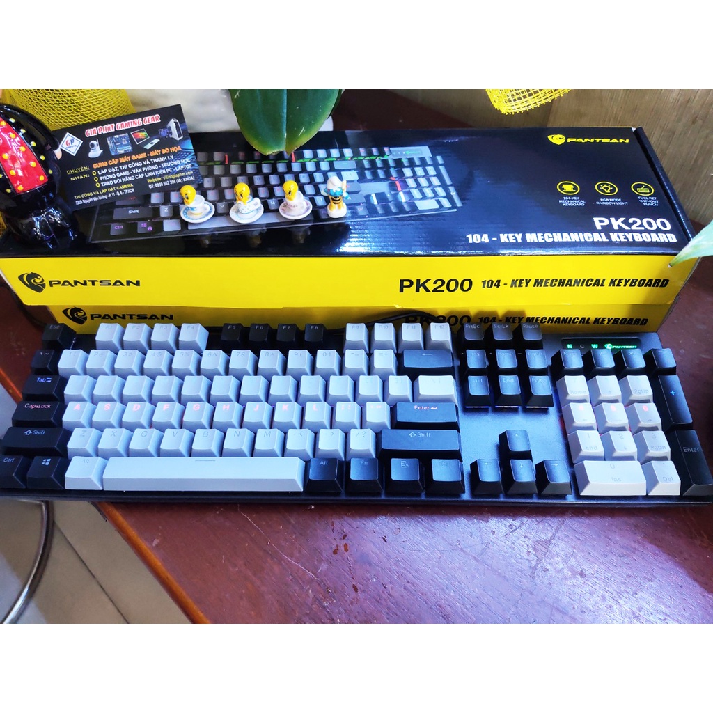 Bàn Phím Cơ Gaming Led Cao Cấp PANTSAN PK200