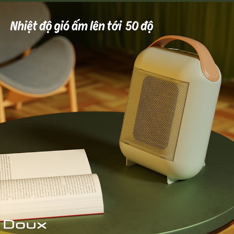 Máy sưởi gốm doux chính hãng bảo hành 1 năm