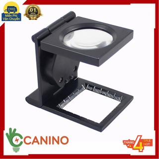 Kính lúp mini 10X Có Thước Đo V1