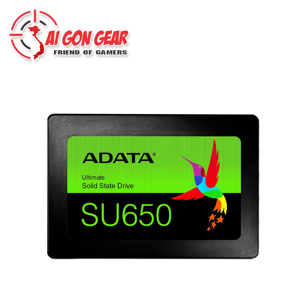 Ổ CỨNG MÁY TÍNH SSD ADATA SU650 120/ 240/ 480 / 960GB SATA(TMC)