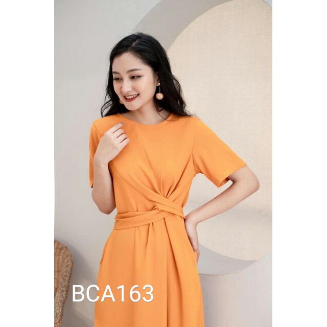 Váy bầu thắt nơ eo cực xinh