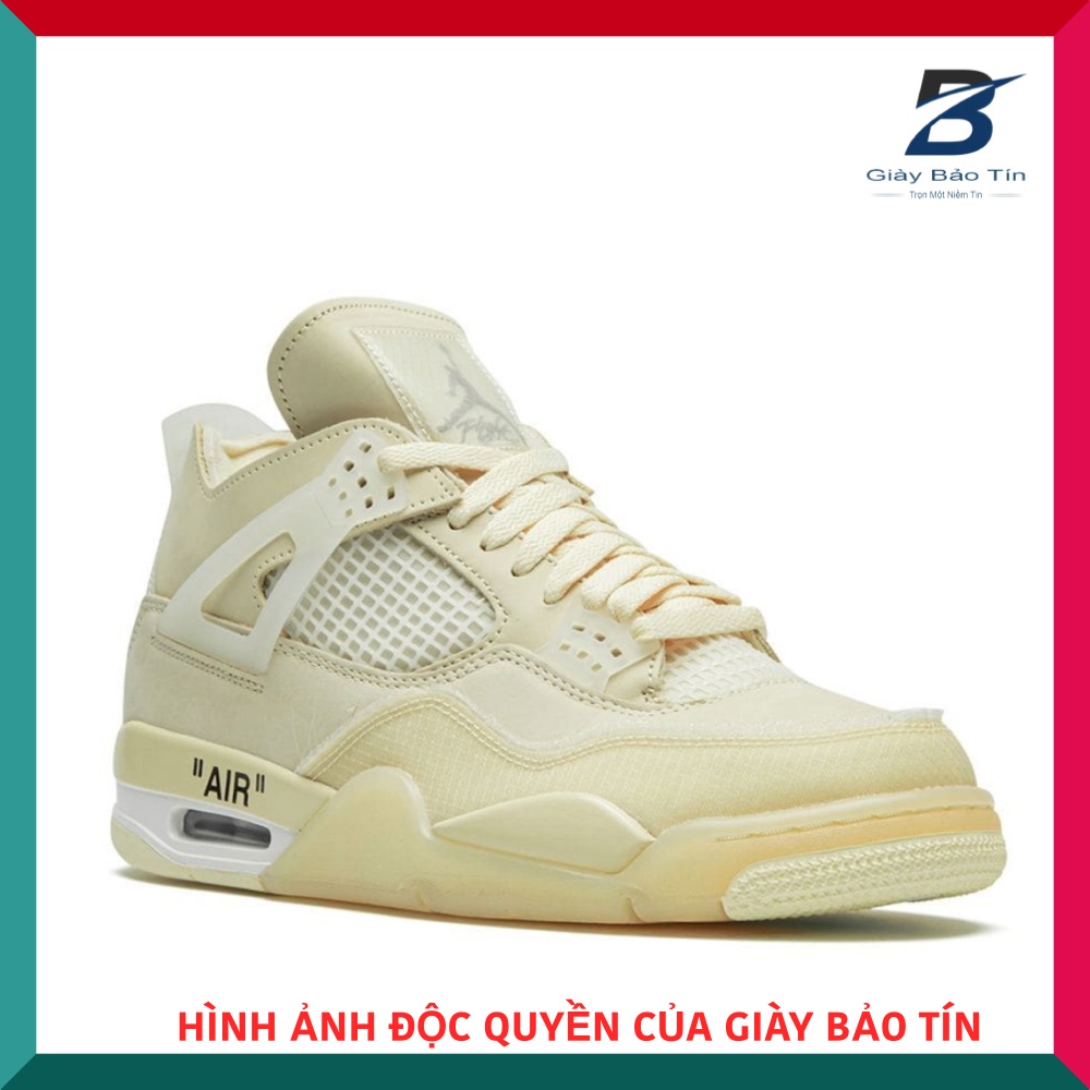 Giày thể thao Nike Jordan 4 JBT 340 Giày Unisex nam nữ thời trang 2 màu nổi trội mẫu mới nhất, giày Hot Trending