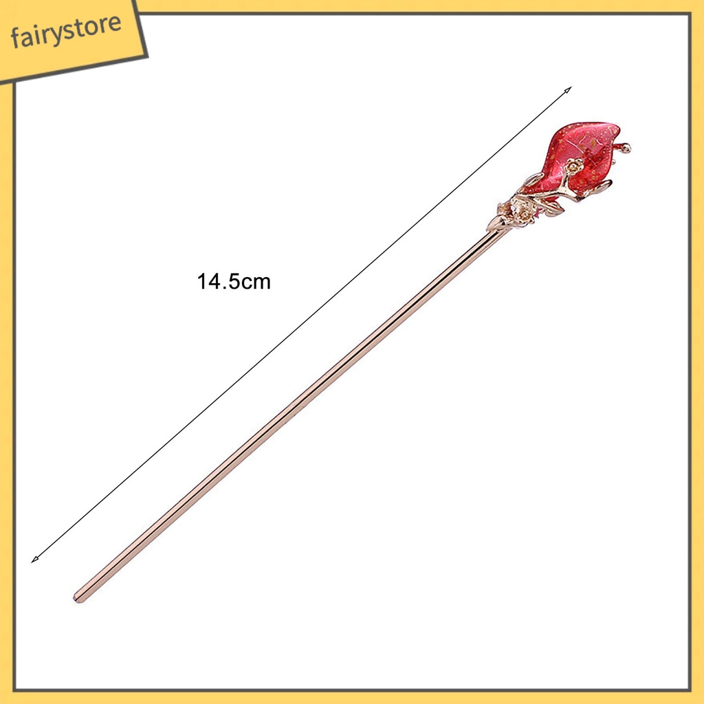 Trâm Cài Tóc Kim Loại Phong Cách Trung Hoa Cho Nữ