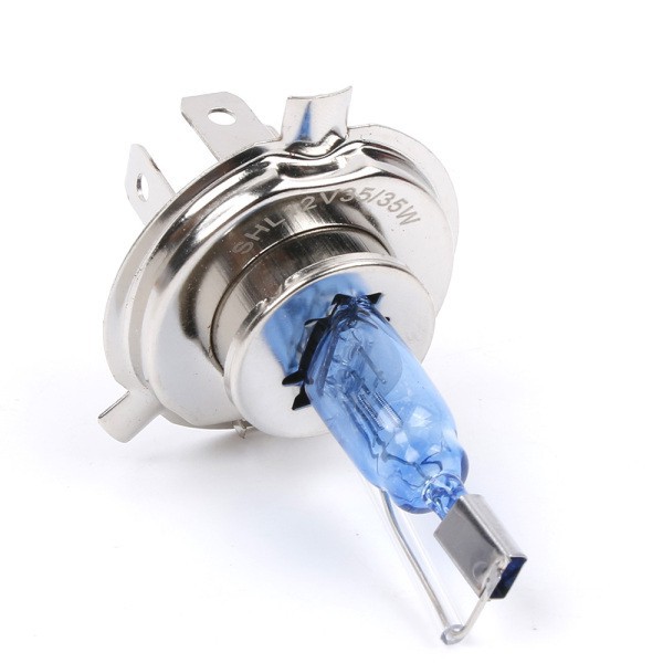 Bóng đèn pha H4 công suất 35W Xenon Hid ánh sáng trắng 6000K thay thế cho xe hơi/xe máy