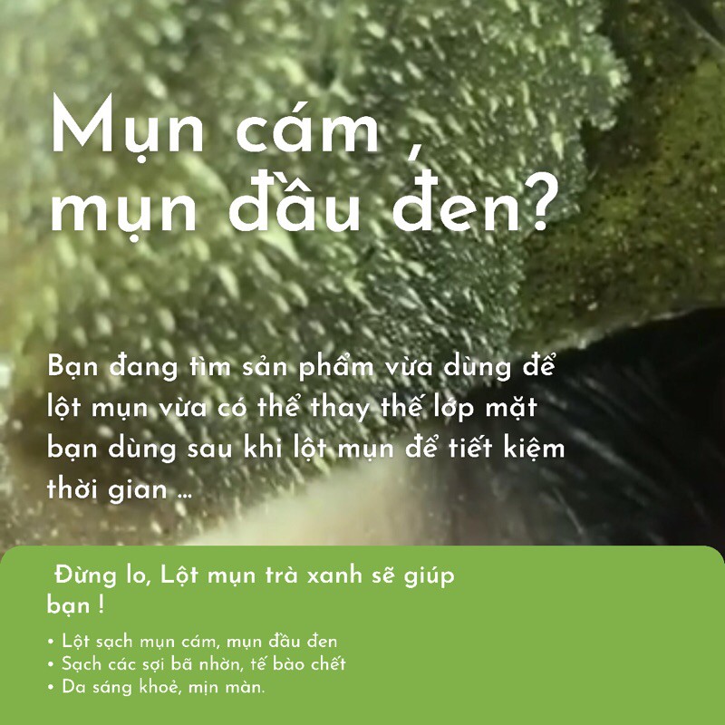 ( COMBO 3 TẶNG 1) LỘT MỤN TRÀ XANH handmade | BigBuy360 - bigbuy360.vn