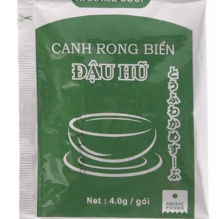 1 gói canh rong biển đậu hủ asuzac 4g