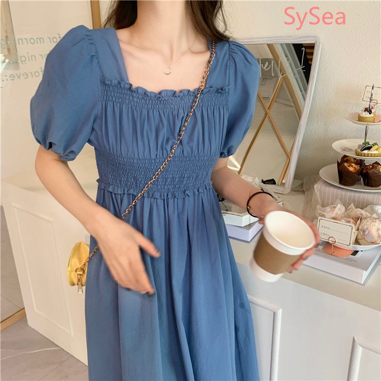 Đầm Tay Ngắn Phong Cách Retro | BigBuy360 - bigbuy360.vn
