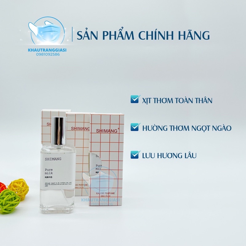 Xịt thơm Body Shimang hàng nội địa Trung