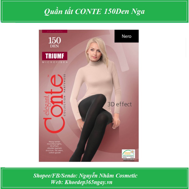 QUẦN TẤT Nga CONTE 80Den, 100Den, 150Den