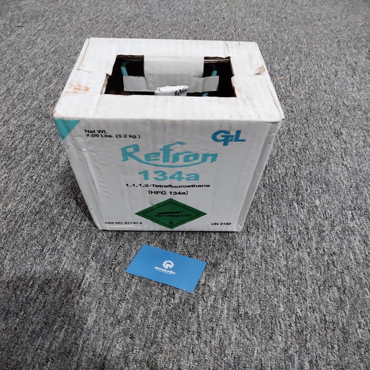 Ga R134a bình 3,2kg Refron ấn độ