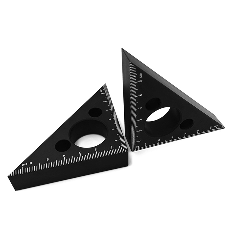 Thước Đo Gỗ Hình Tam Giác Bằng Hợp Kim Nhôm Chuyên Dụng