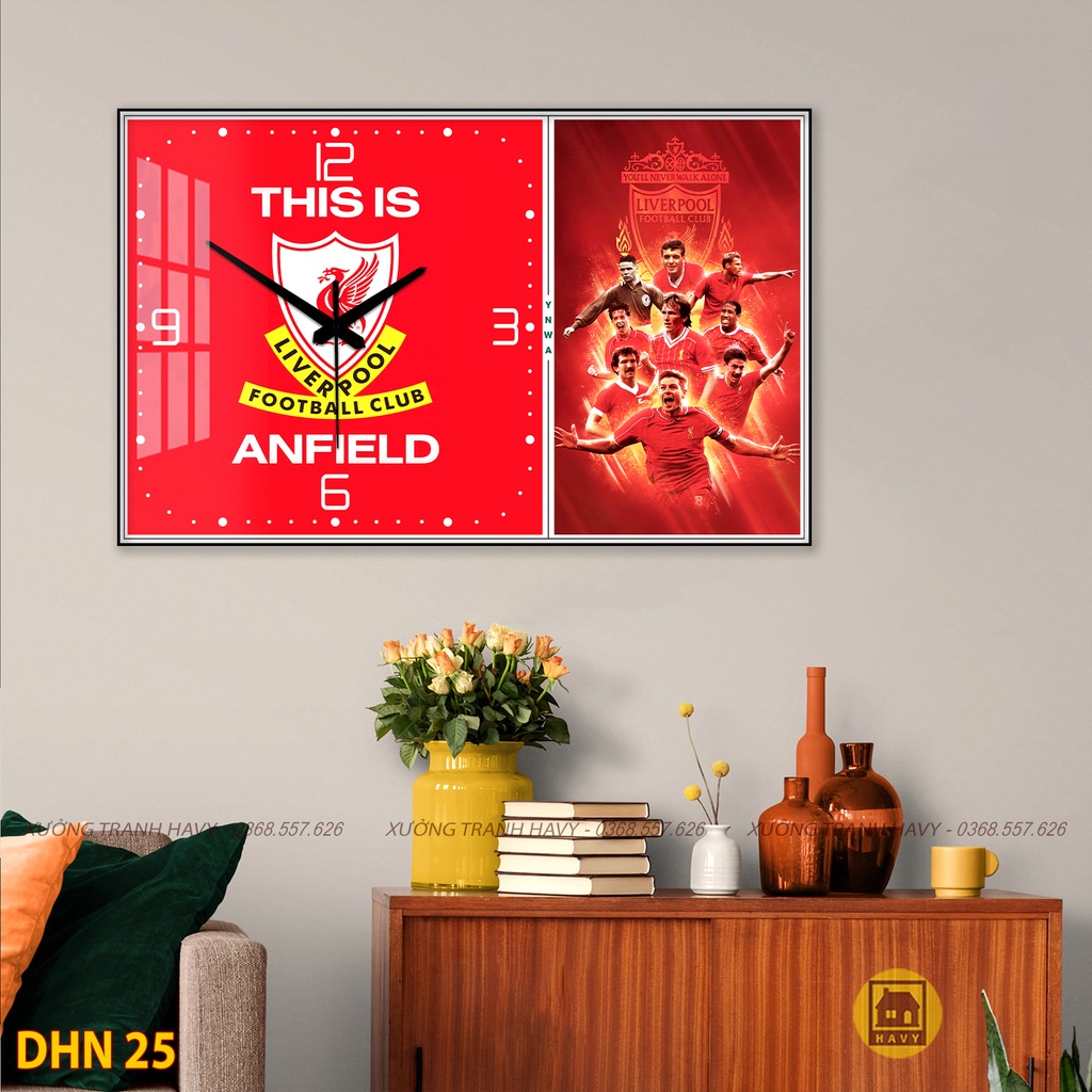 Đồng hồ Liverpool - phom chữ nhật