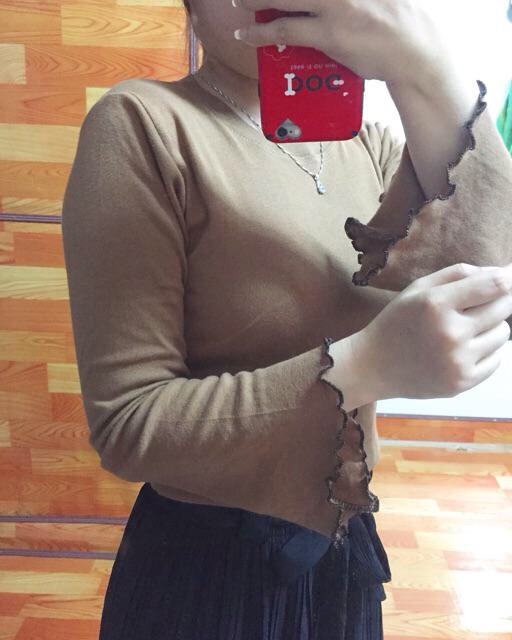 Áo crt tay loe | BigBuy360 - bigbuy360.vn