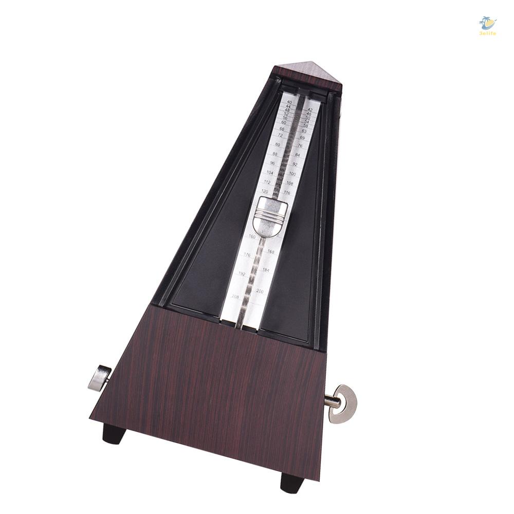 Máy Đếm Nhịp Cơ Học Hình Kim Tự Tháp Bằng ABS Cho Người Mới Bắt Đầu Chơi Đàn Violin Piano Bass Eelfevn6