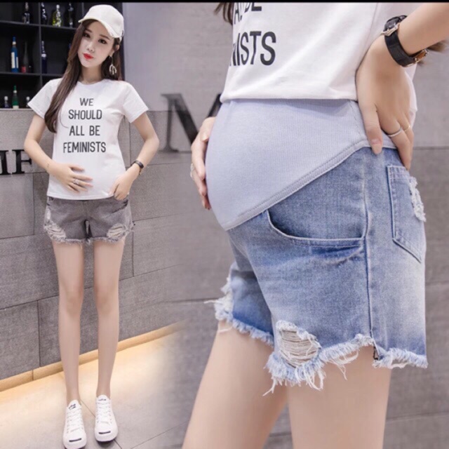 quần short jeen bầu hàng quảng châu cao cấp ✅sẵn hàng ✅